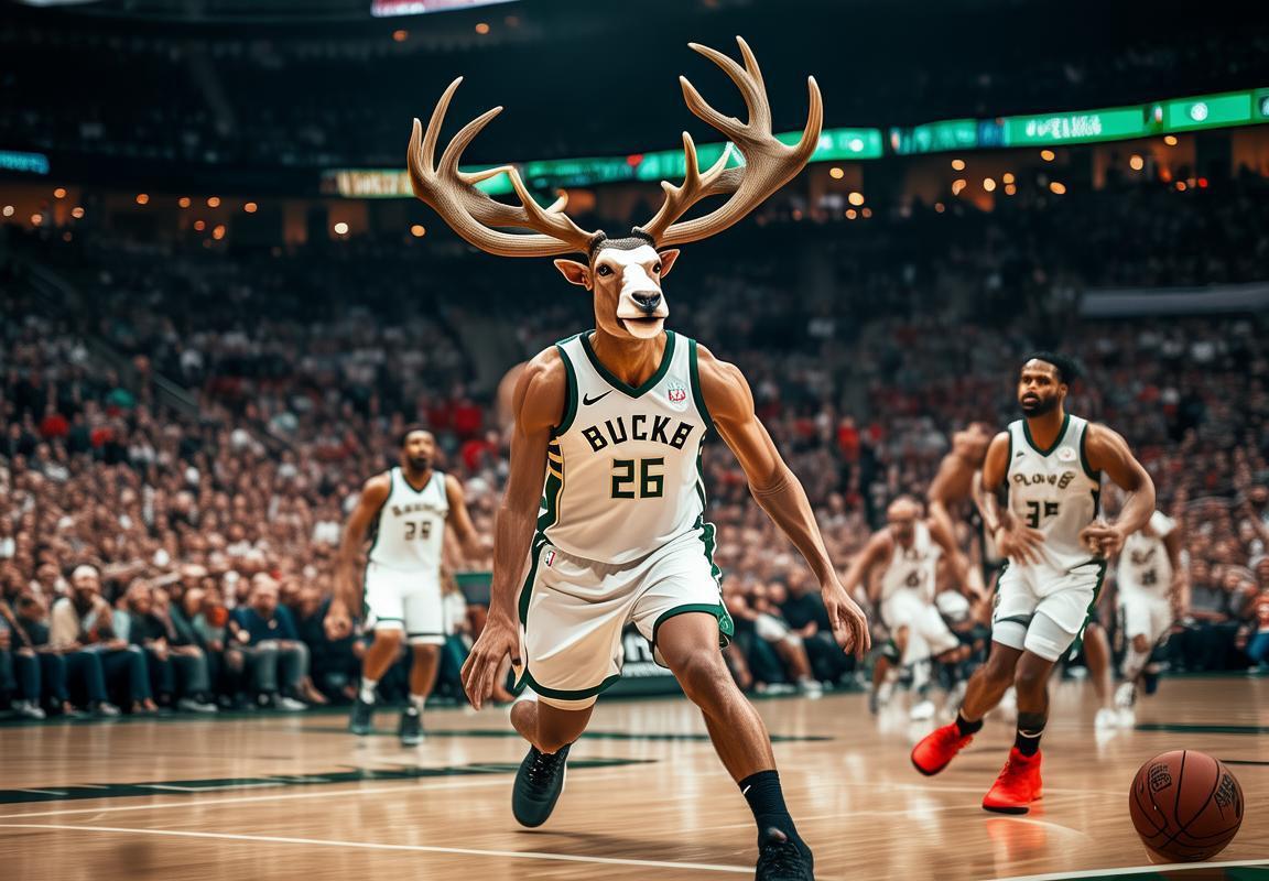 篮网团队篮球九人得分上双创赛季分差纪录，雄鹿状态低迷溃败，小波特得分中断连胜纪录